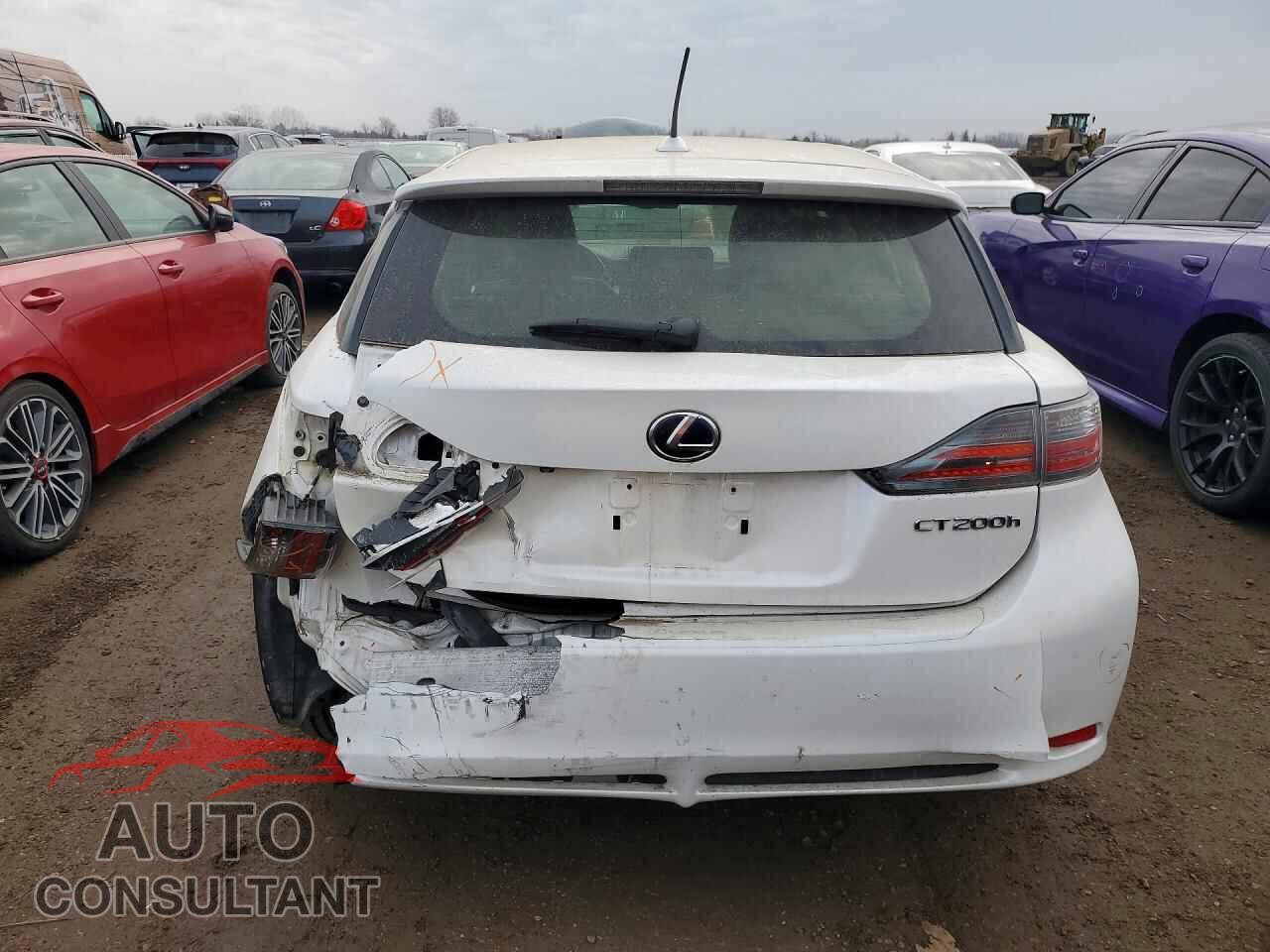 LEXUS CT 200 2012 - JTHKD5BHXC2092433