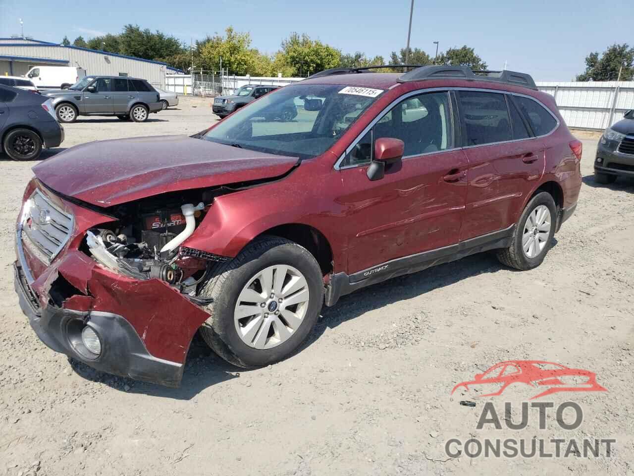 SUBARU OUTBACK 2016 - 4S4BSACCXG3351162