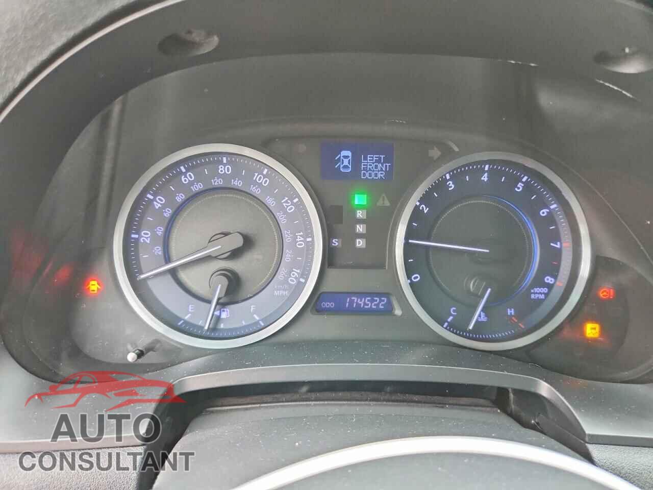 LEXUS IS 2013 - JTHBF5C25D5185249