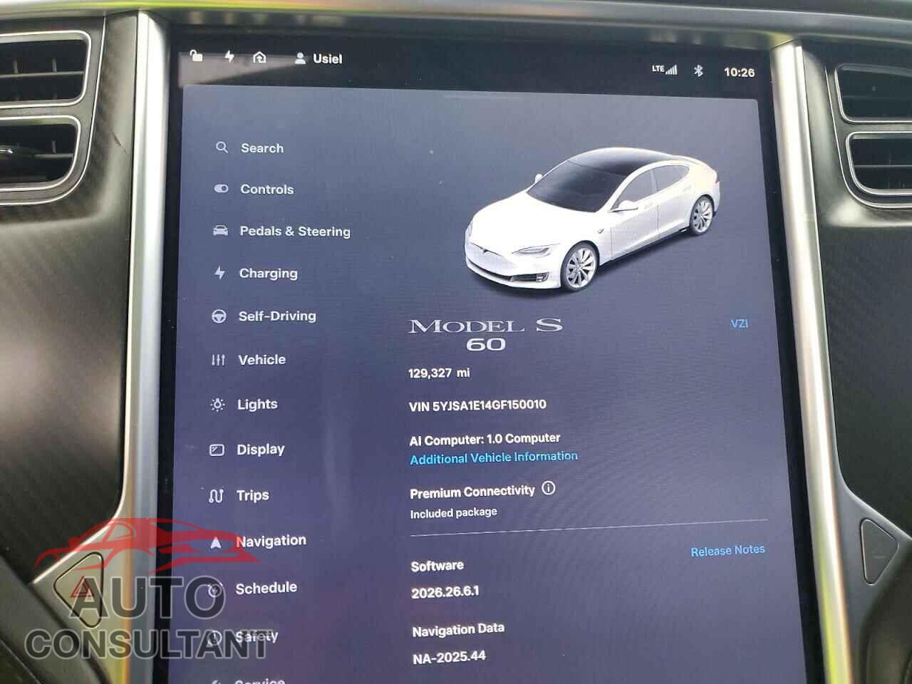 TESLA MODEL S 2016 - 5YJSA1E14GF150010