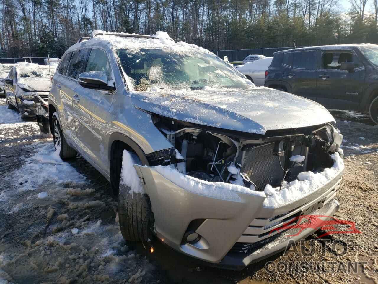 TOYOTA HIGHLANDER 2018 - 5TDJZRFH7JS545610
