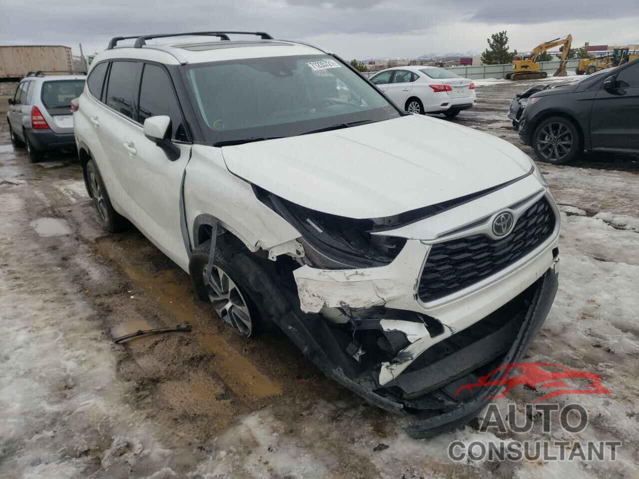 TOYOTA HIGHLANDER 2021 - 5TDHZRBH6MS527933
