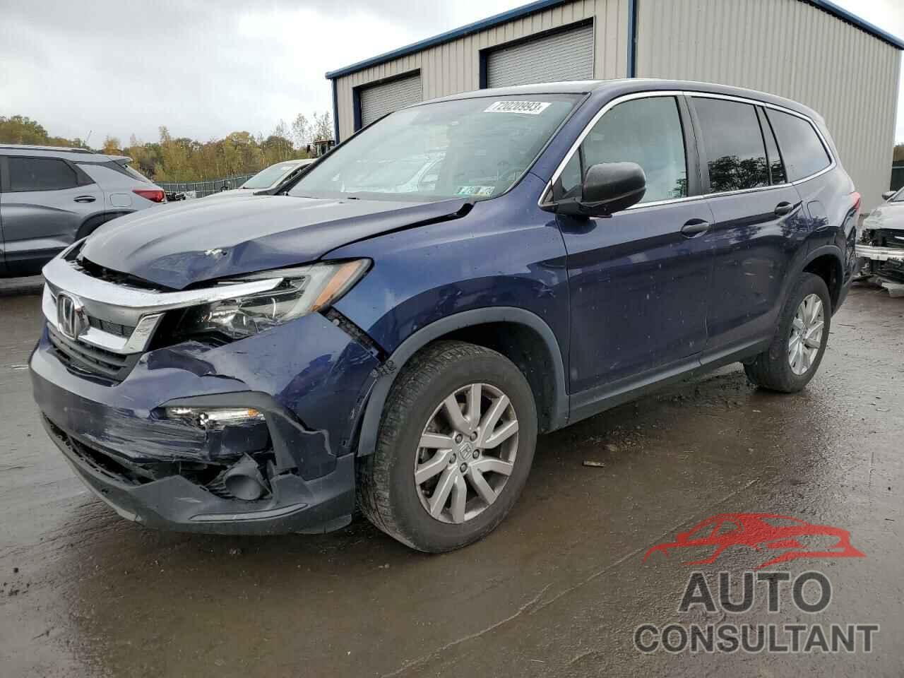 HONDA PILOT 2019 - 5FNYF6H19KB019264