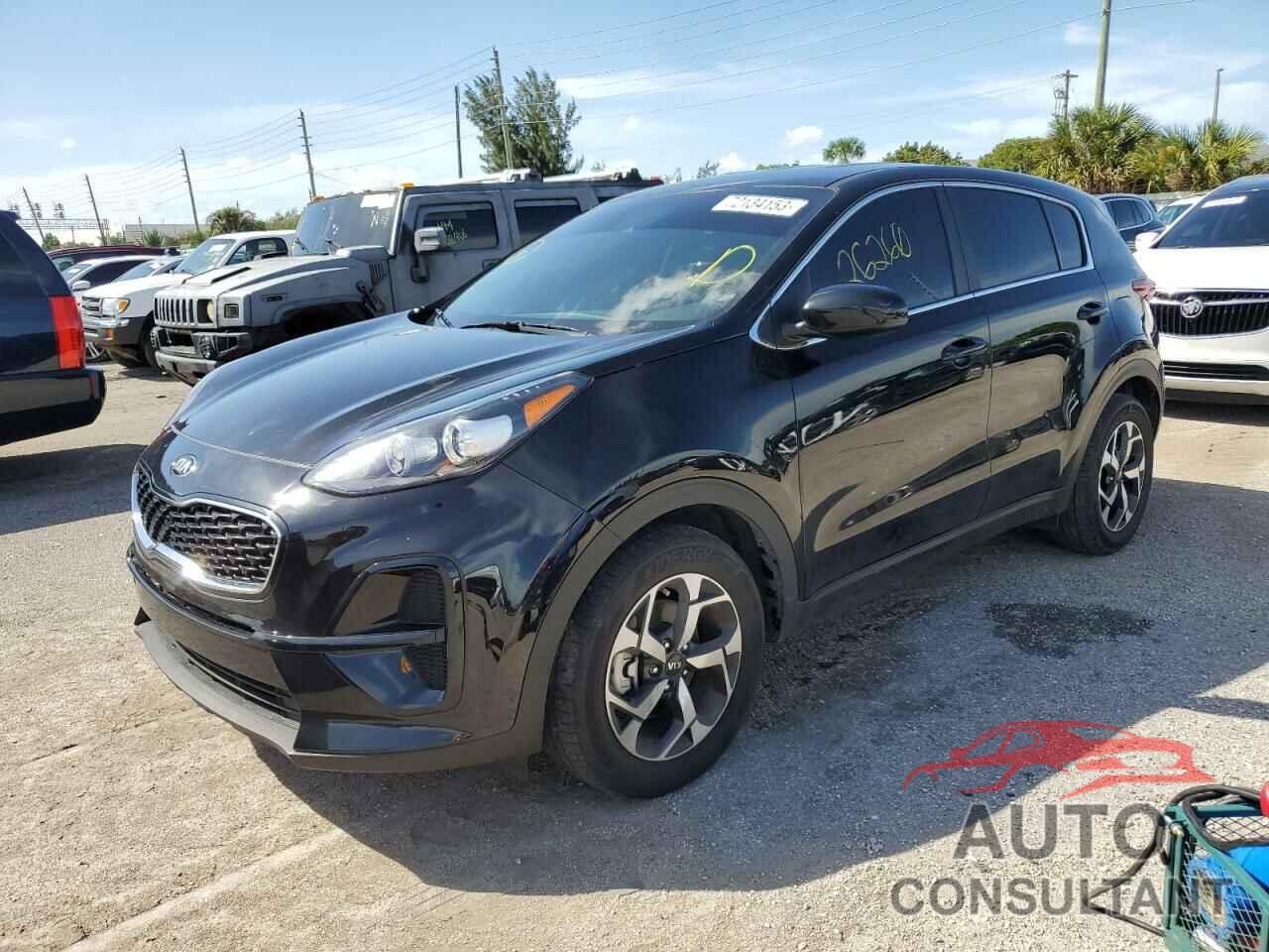 KIA SPORTAGE 2022 - KNDPM3AC0N7018235