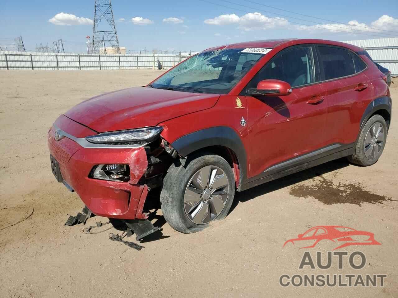 HYUNDAI KONA 2021 - KM8K33AGXMU123814