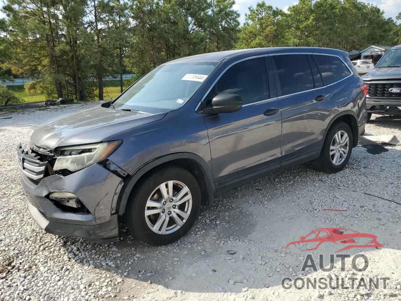 HONDA PILOT 2016 - 5FNYF5H15GB033311