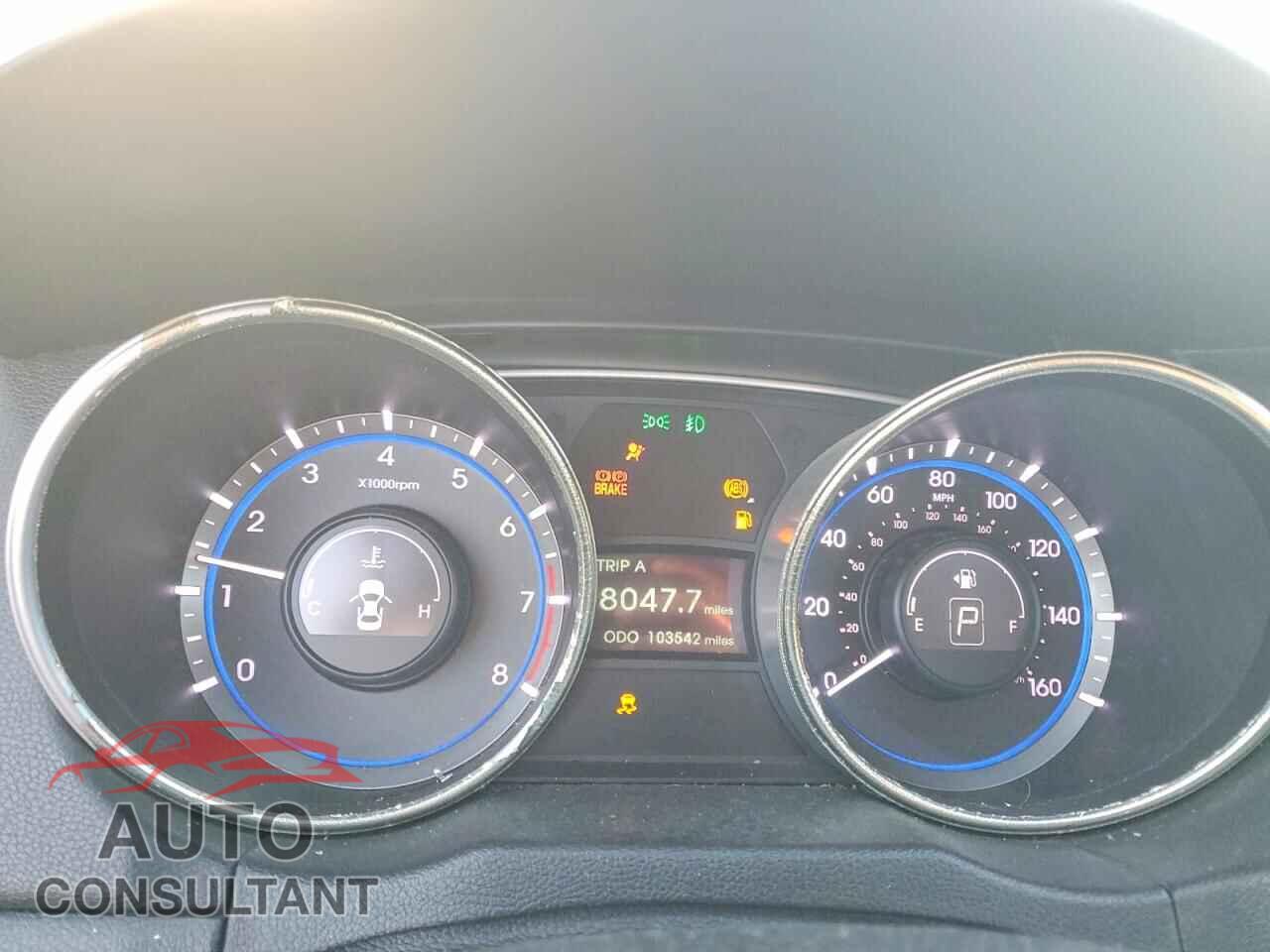 HYUNDAI SONATA 2012 - 5NPEC4AB2CH456576