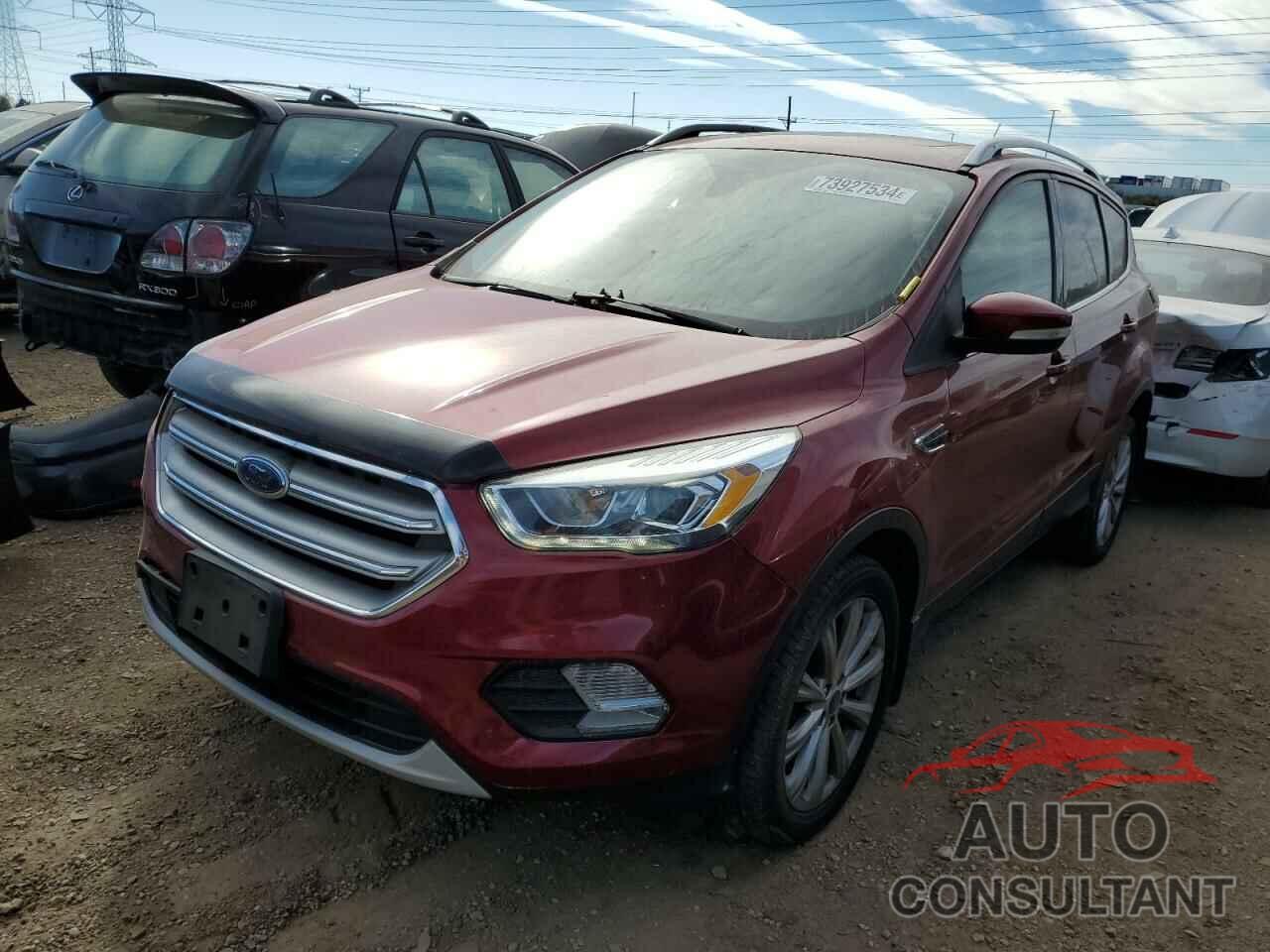 FORD ESCAPE 2017 - 1FMCU9JD5HUC45190