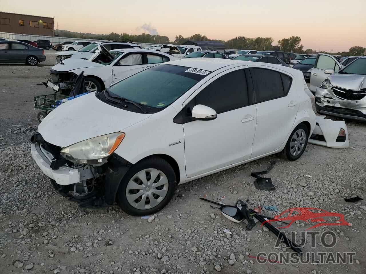TOYOTA PRIUS 2012 - JTDKDTB35C1010995