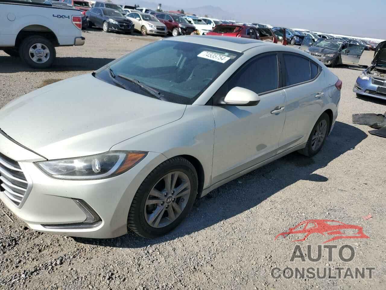 HYUNDAI ELANTRA 2017 - KMHD84LF7HU248957