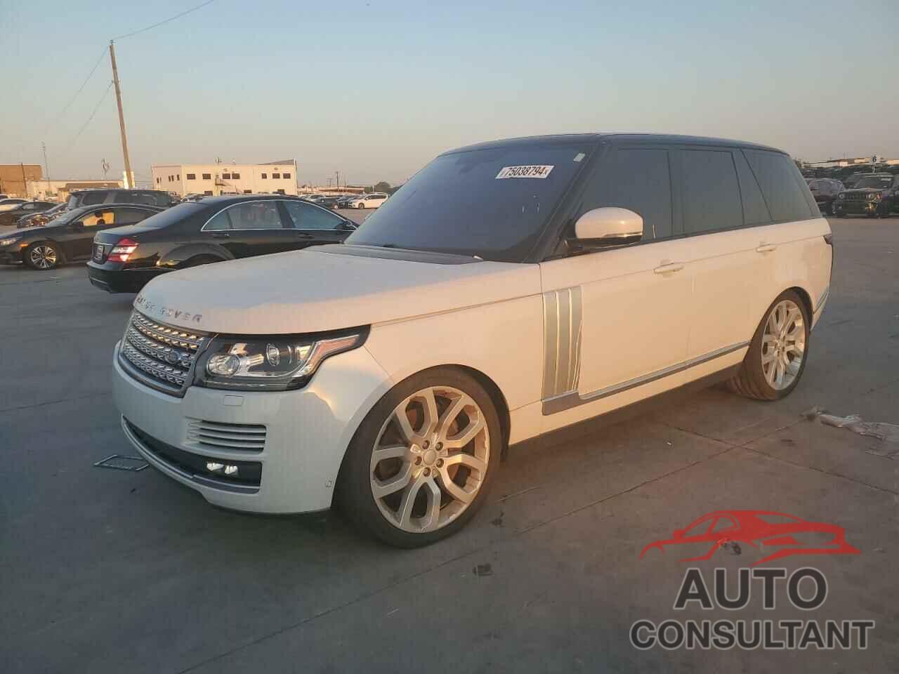 LAND ROVER RANGEROVER 2016 - SALGS2VF6GA256528