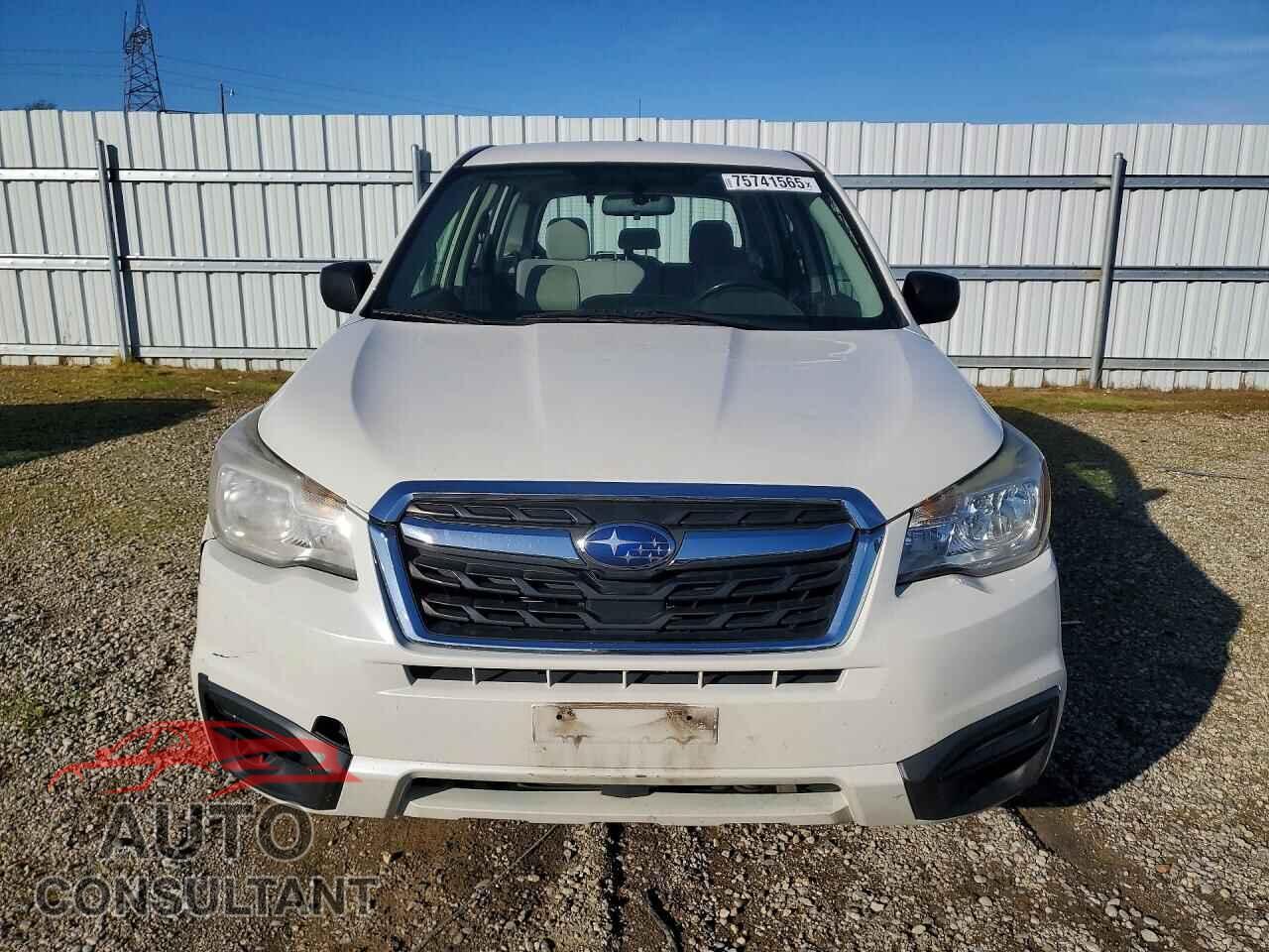 SUBARU FORESTER 2017 - JF2SJAAC1HH545806