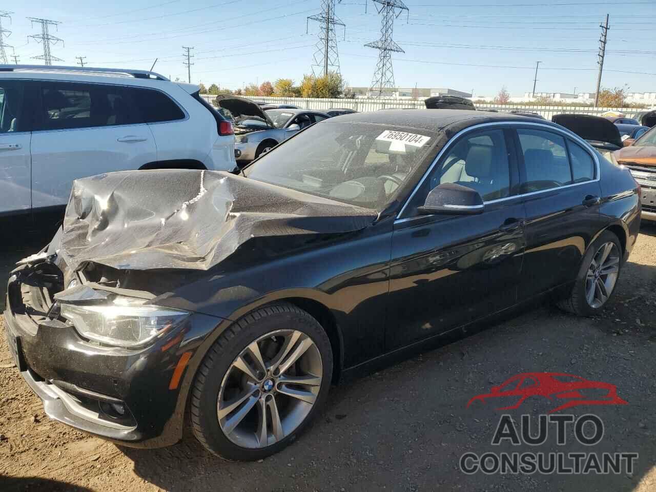 BMW 3 SERIES 2016 - WBA8F1C59GK438686