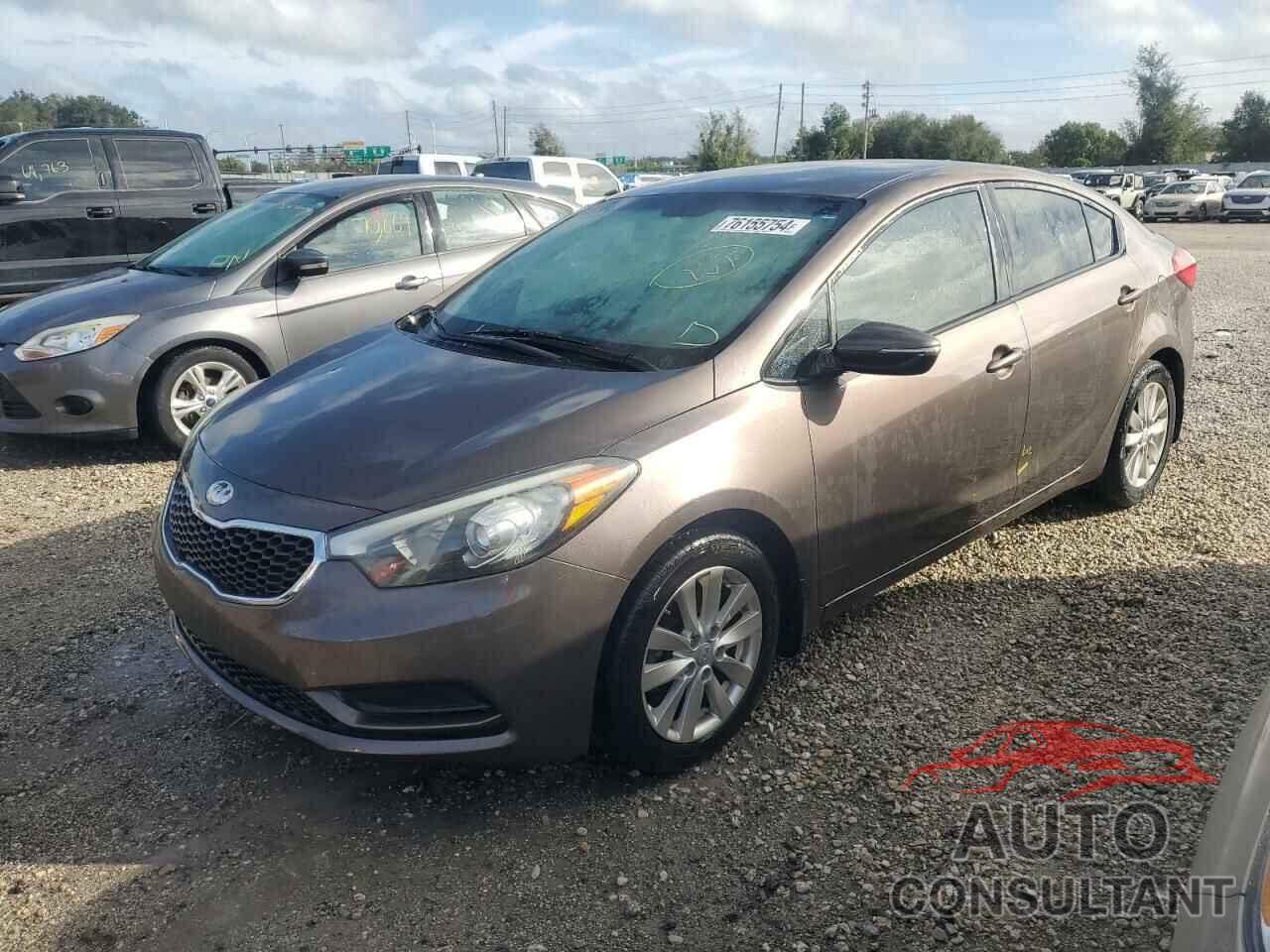 KIA FORTE 2014 - KNAFX4A65E5124353