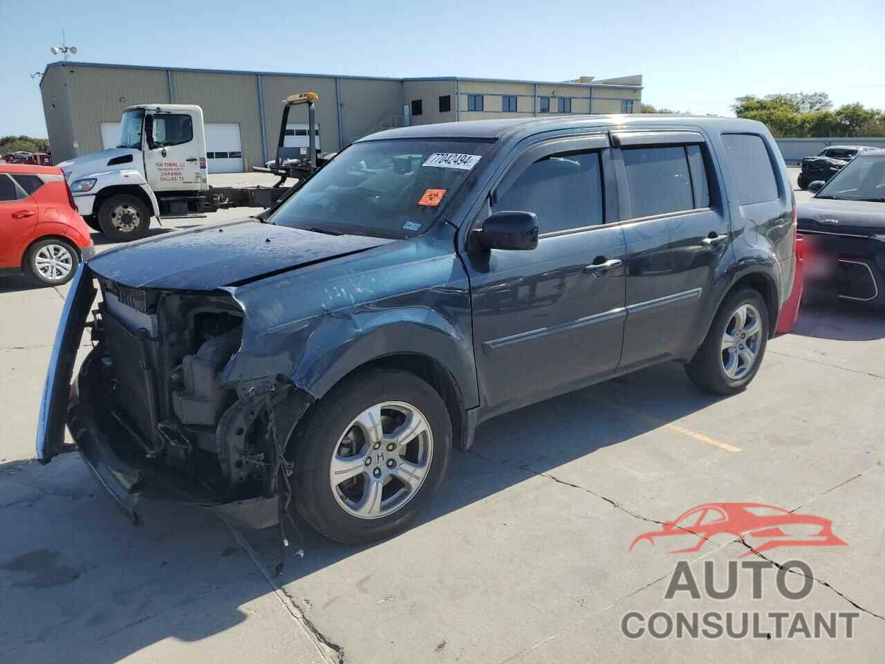 HONDA PILOT 2012 - 5FNYF3H54CB039859