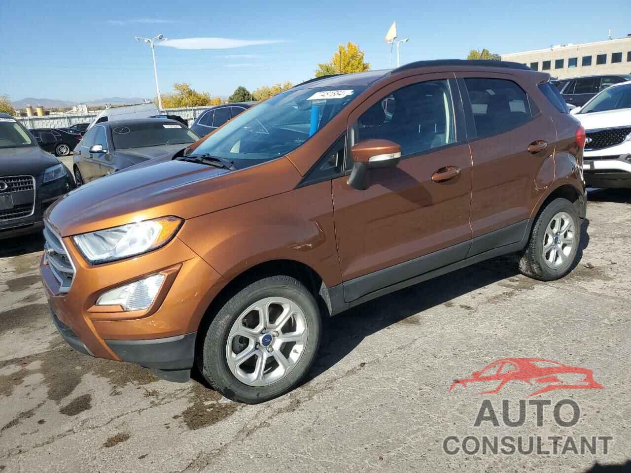 FORD ECOSPORT 2019 - MAJ6S3GL7KC257427