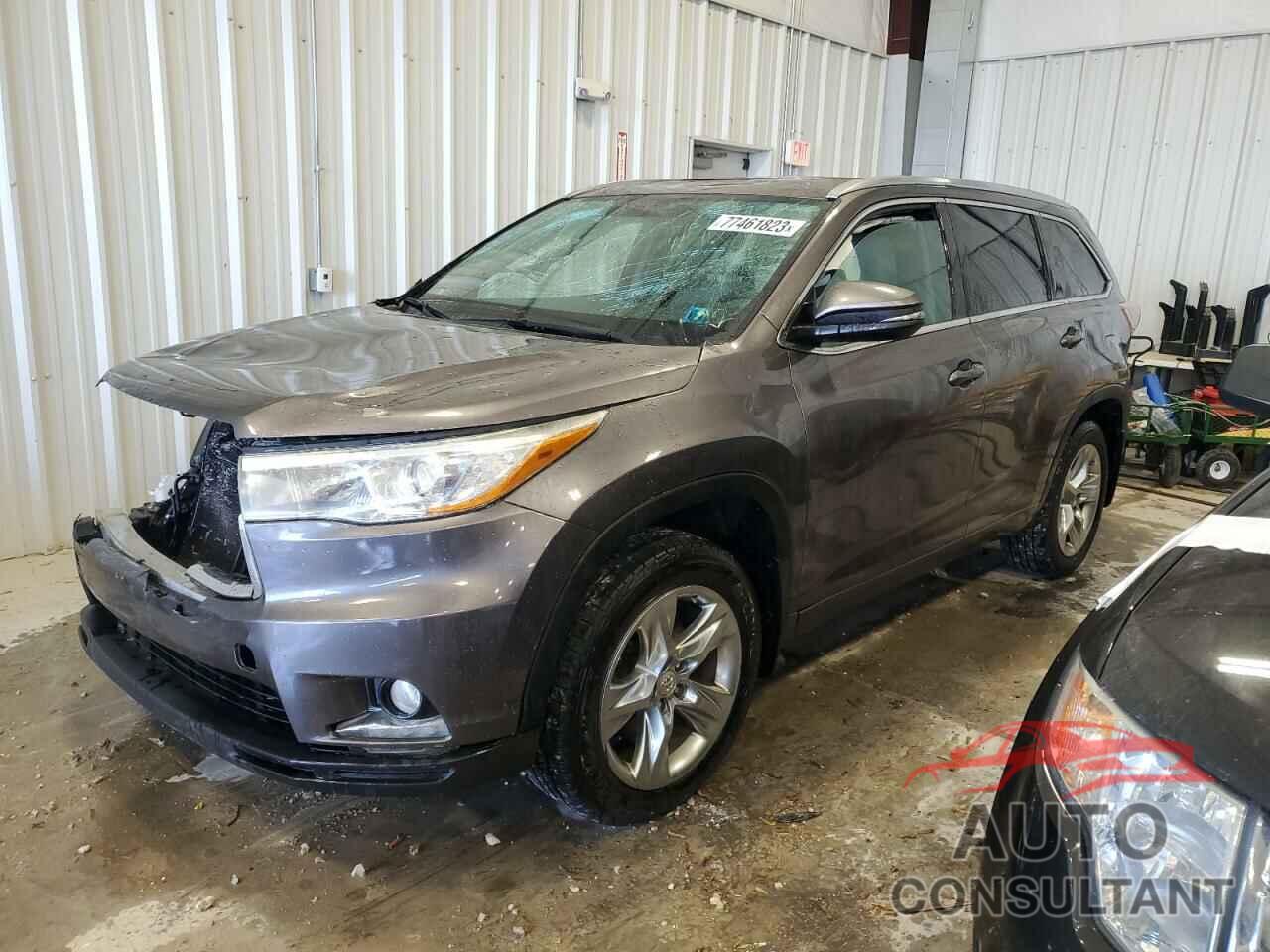 TOYOTA HIGHLANDER 2015 - 5TDDKRFHXFS119130