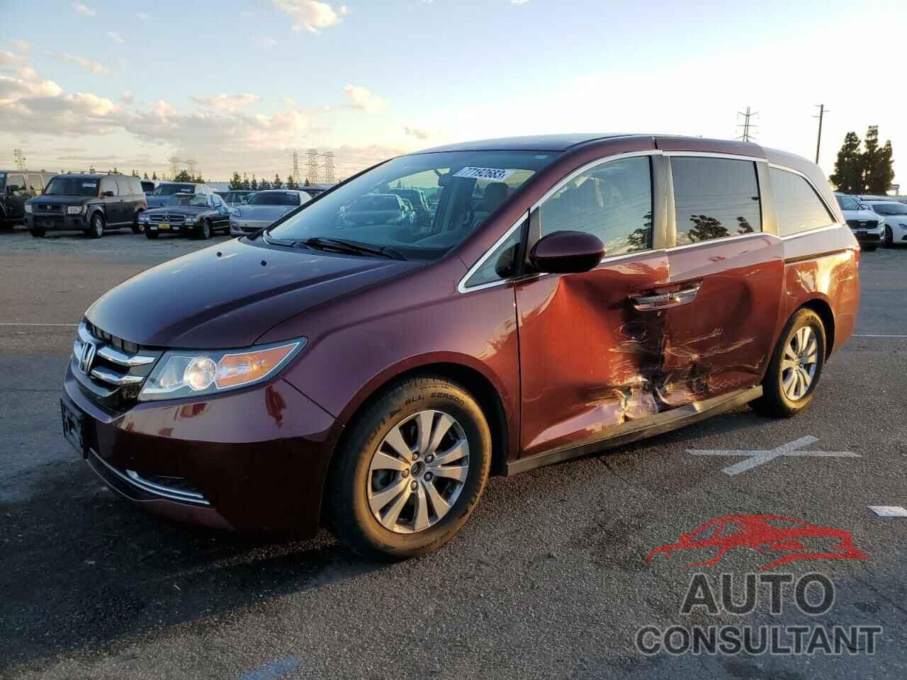 HONDA ODYSSEY 2016 - 5FNRL5H38GB141131