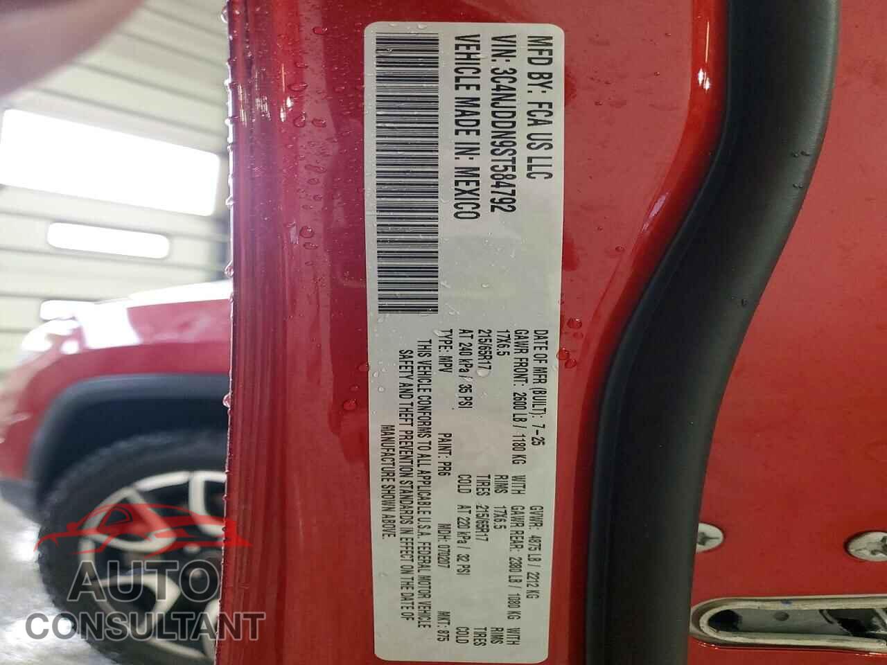 JEEP COMPASS 2025 - 3C4NJDDN9ST584792