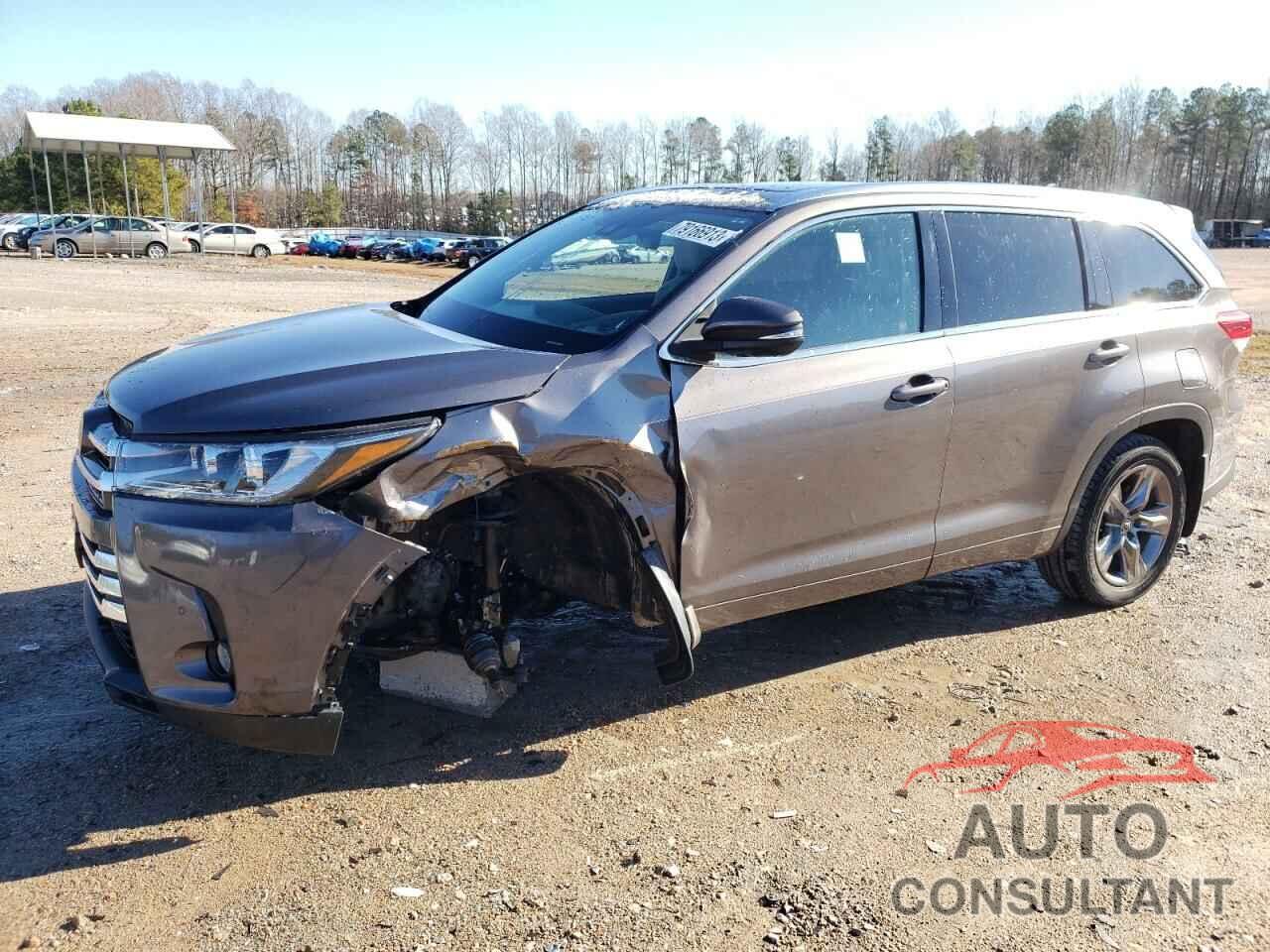 TOYOTA HIGHLANDER 2017 - 5TDDZRFH0HS411481