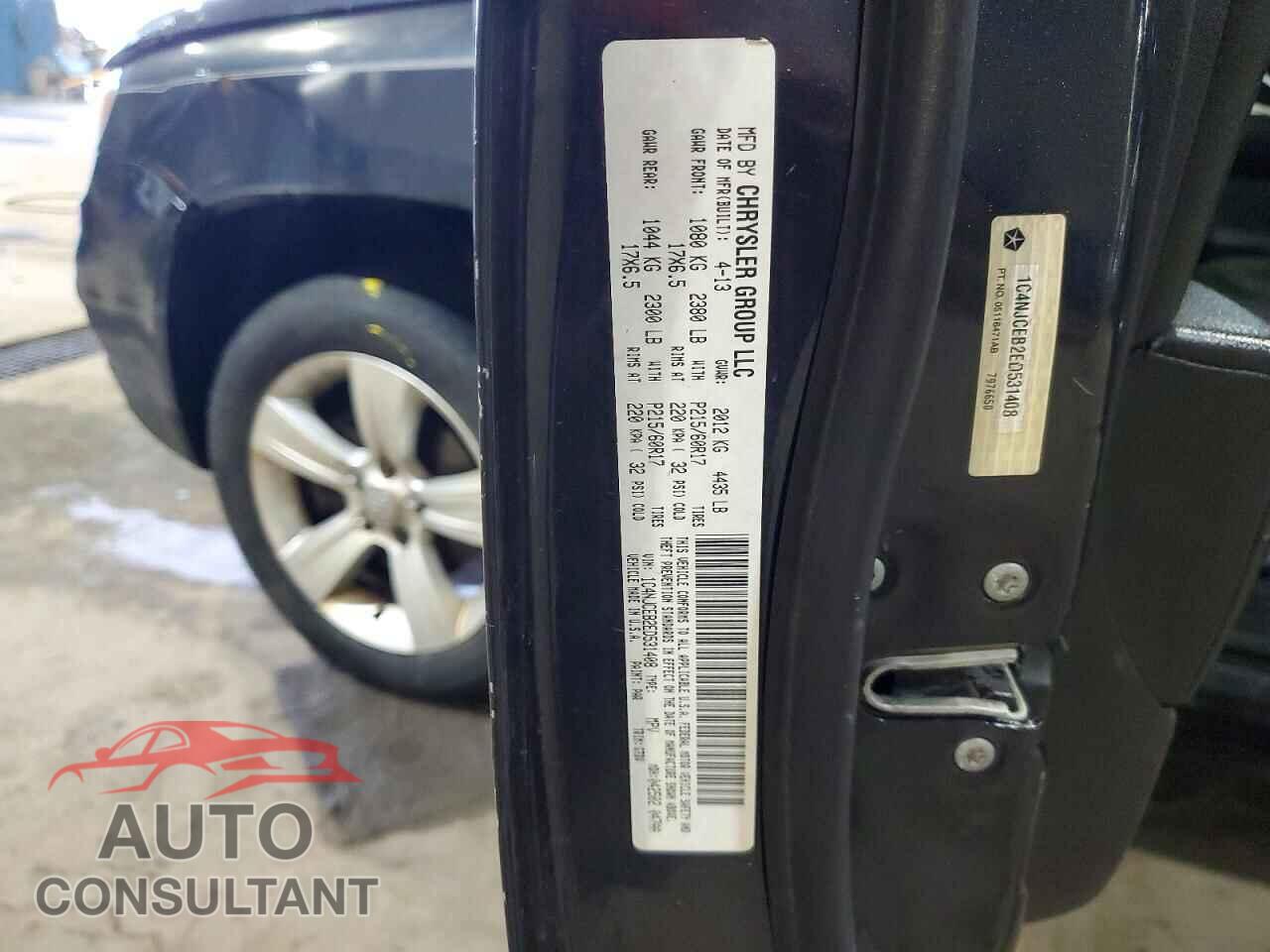 JEEP COMPASS 2014 - 1C4NJCEB2ED531408