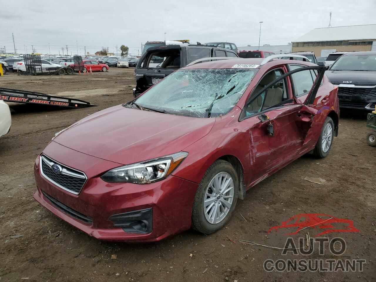 SUBARU IMPREZA 2018 - 4S3GTAB65J3700822