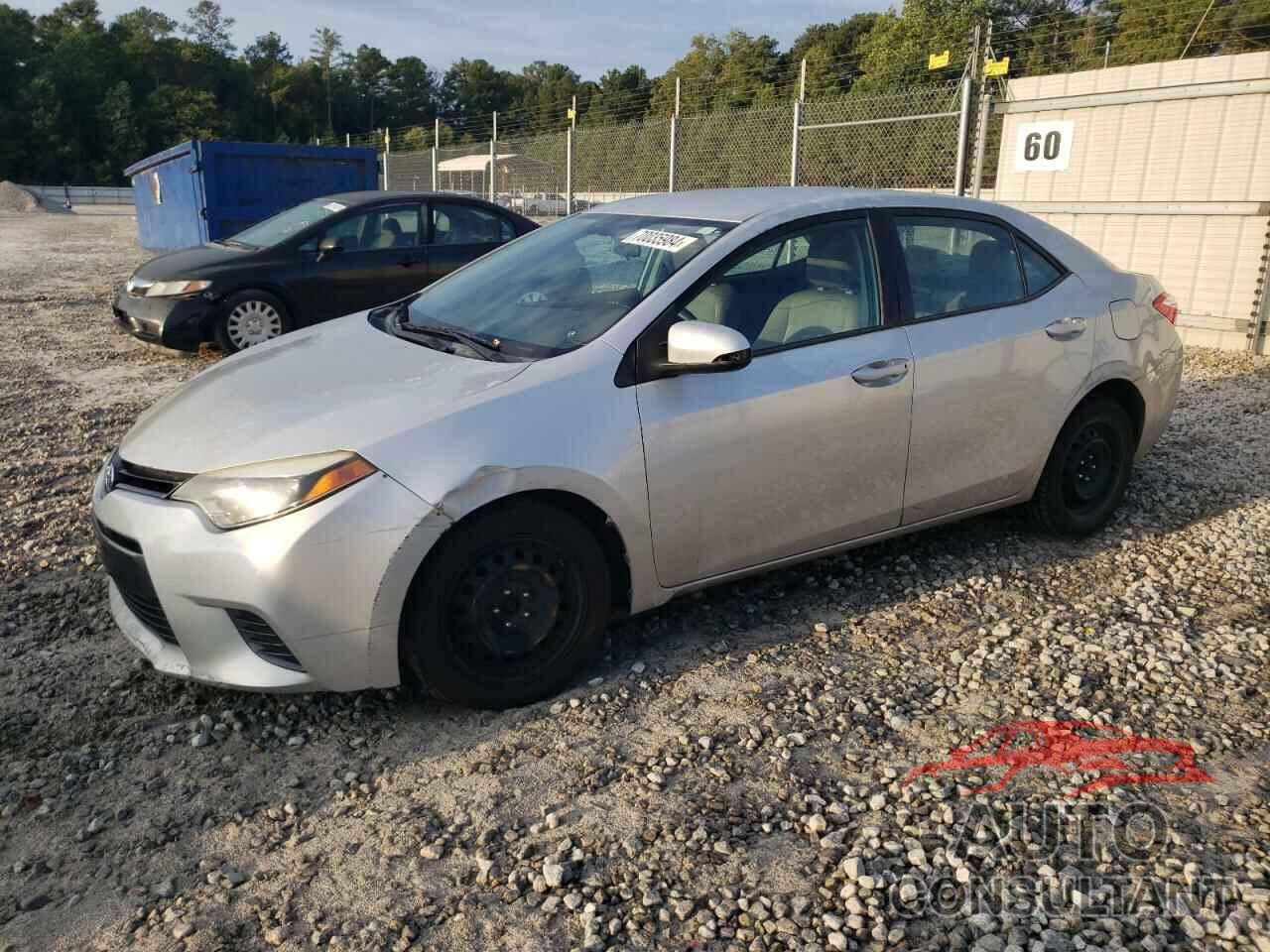 TOYOTA COROLLA 2016 - 2T1BURHE2GC572995