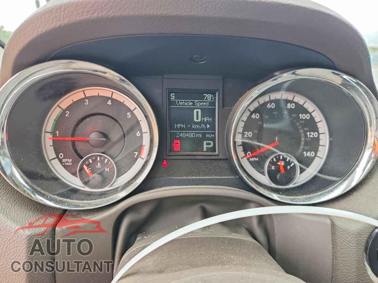 DODGE DURANGO 2012 - 1C4RDHAG9CC257215