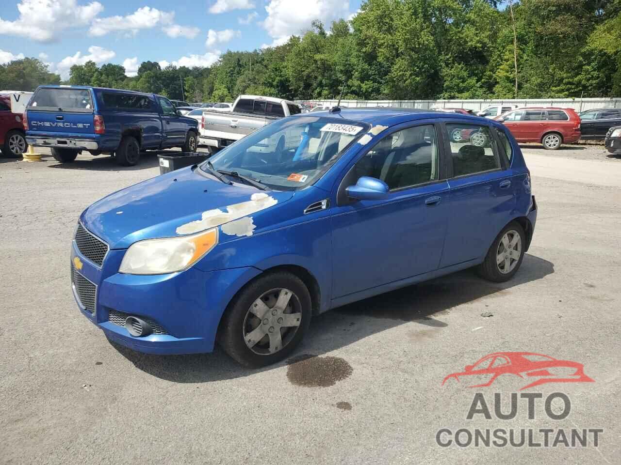 CHEVROLET AVEO 2010 - KL1TD6DE8AB116070