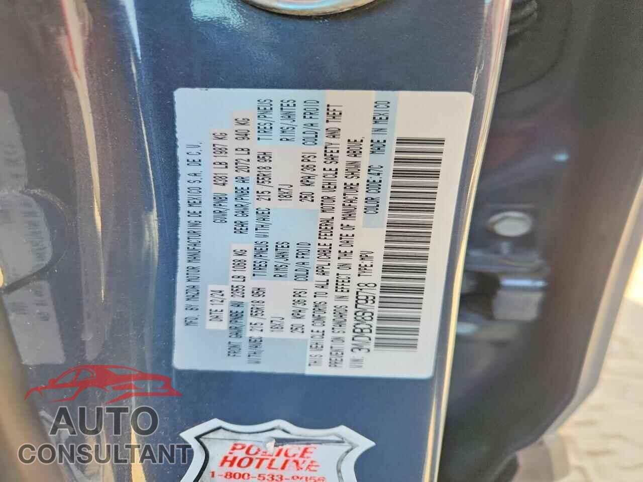 MAZDA CX30 2025 - 3MVDMBCM8SM799718
