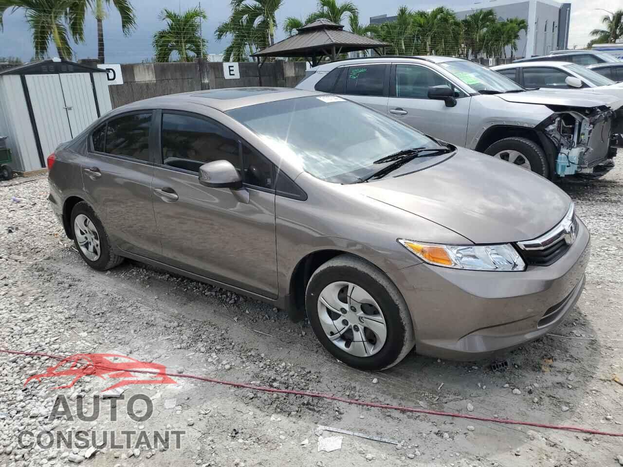 HONDA CIVIC 2012 - 2HGFB2F85CH519026