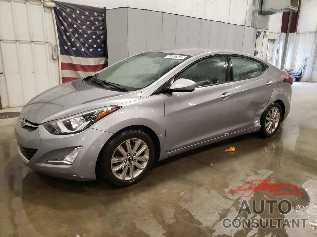 HYUNDAI ELANTRA 2014 - KMHDH4AE3EU030875