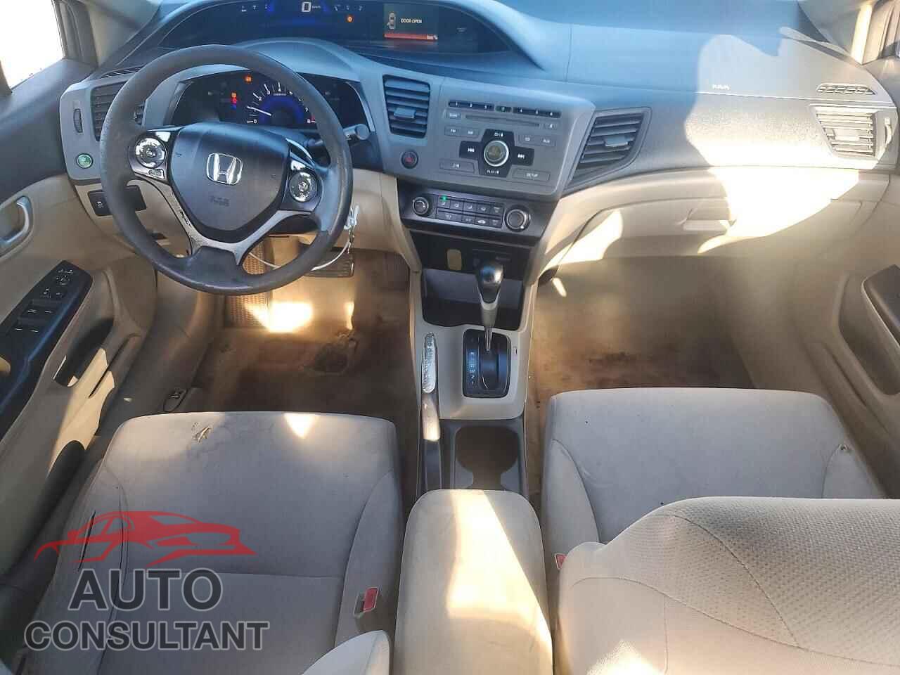 HONDA CIVIC 2012 - 19XFB2F51CE107718