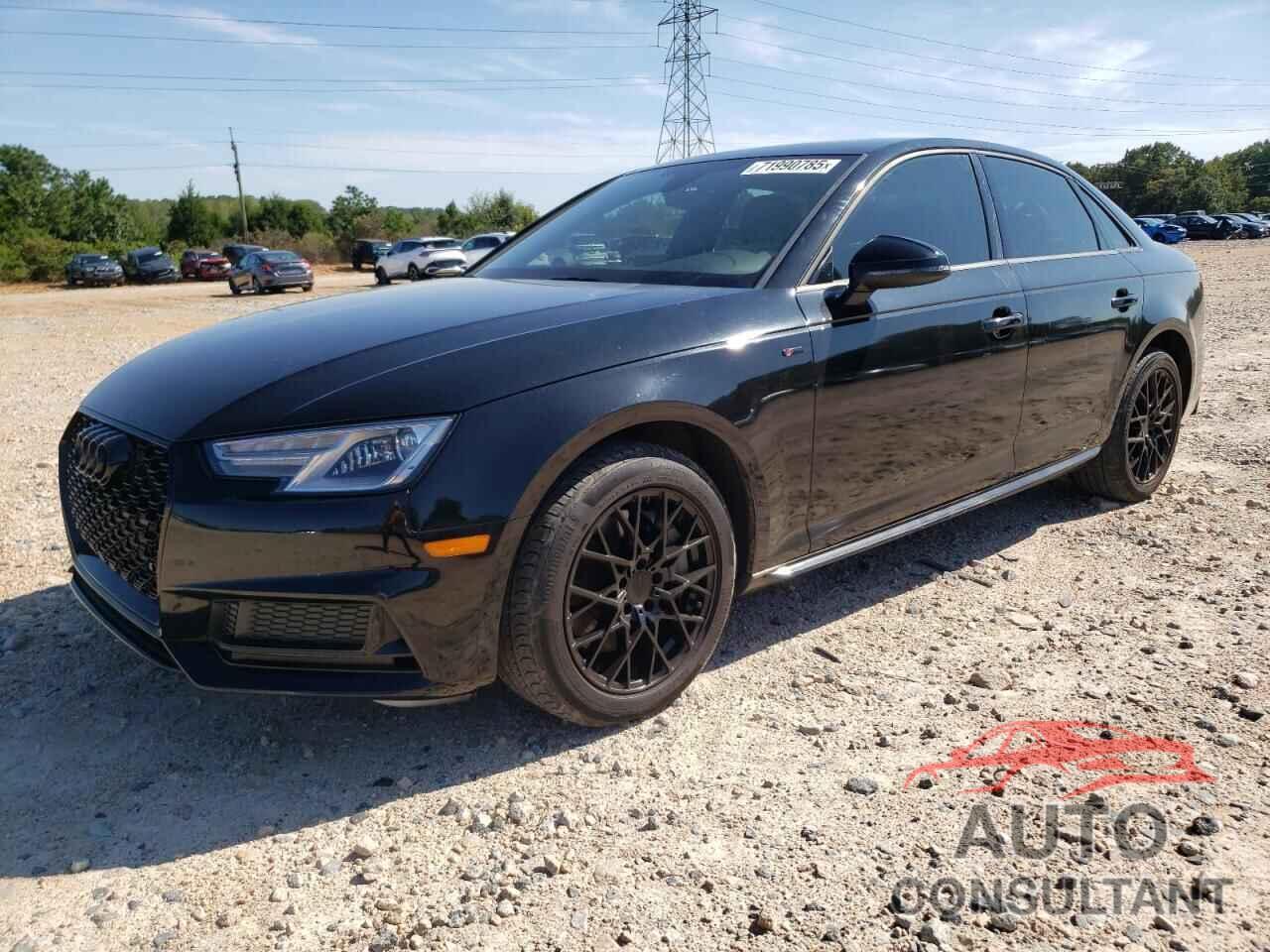 AUDI A4 2018 - WAUDNAF46JA127038