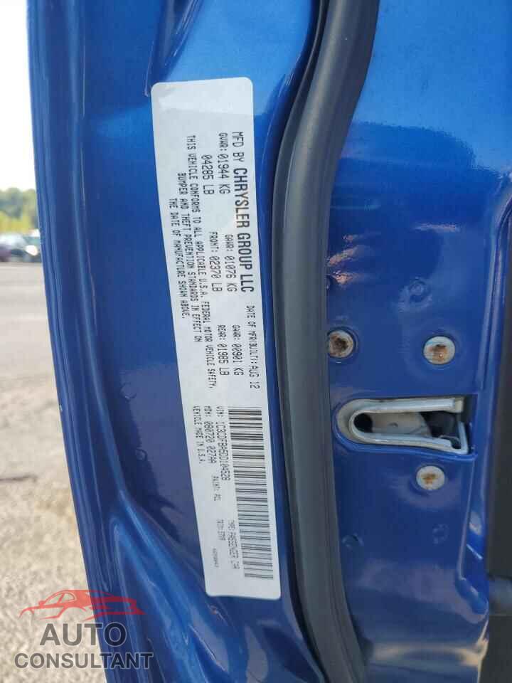 DODGE DART 2013 - 1C3CDFBA5DD104528
