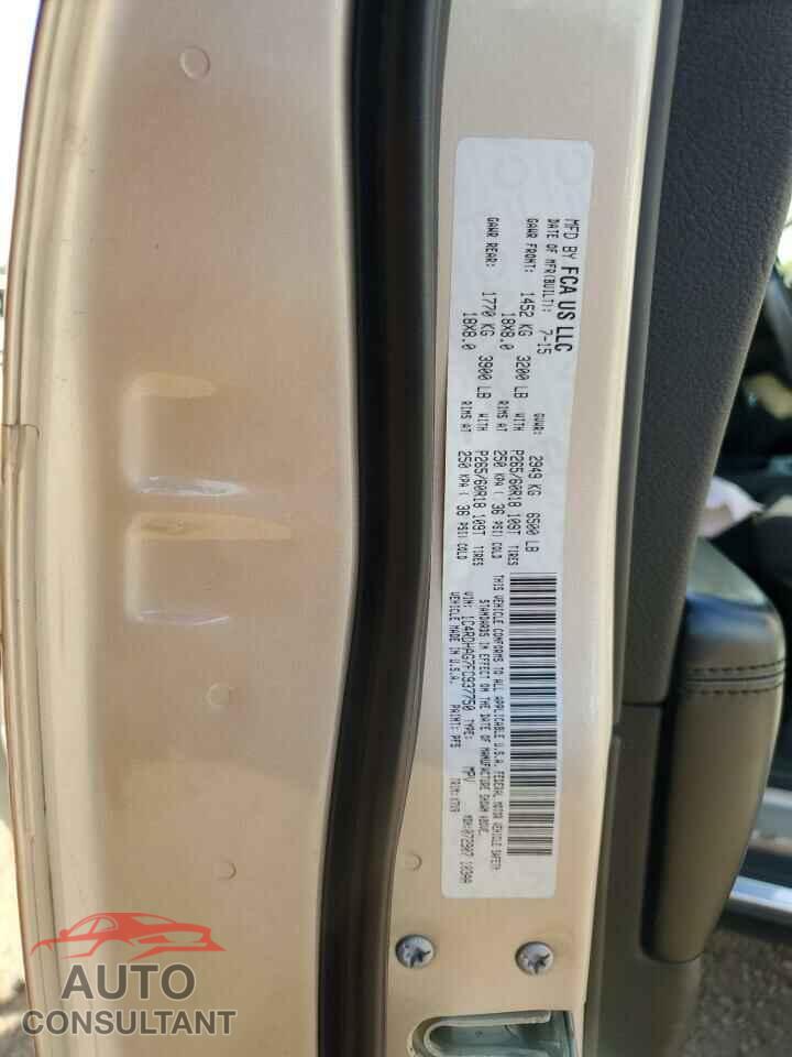 DODGE DURANGO 2015 - 1C4RDHAG7FC937750