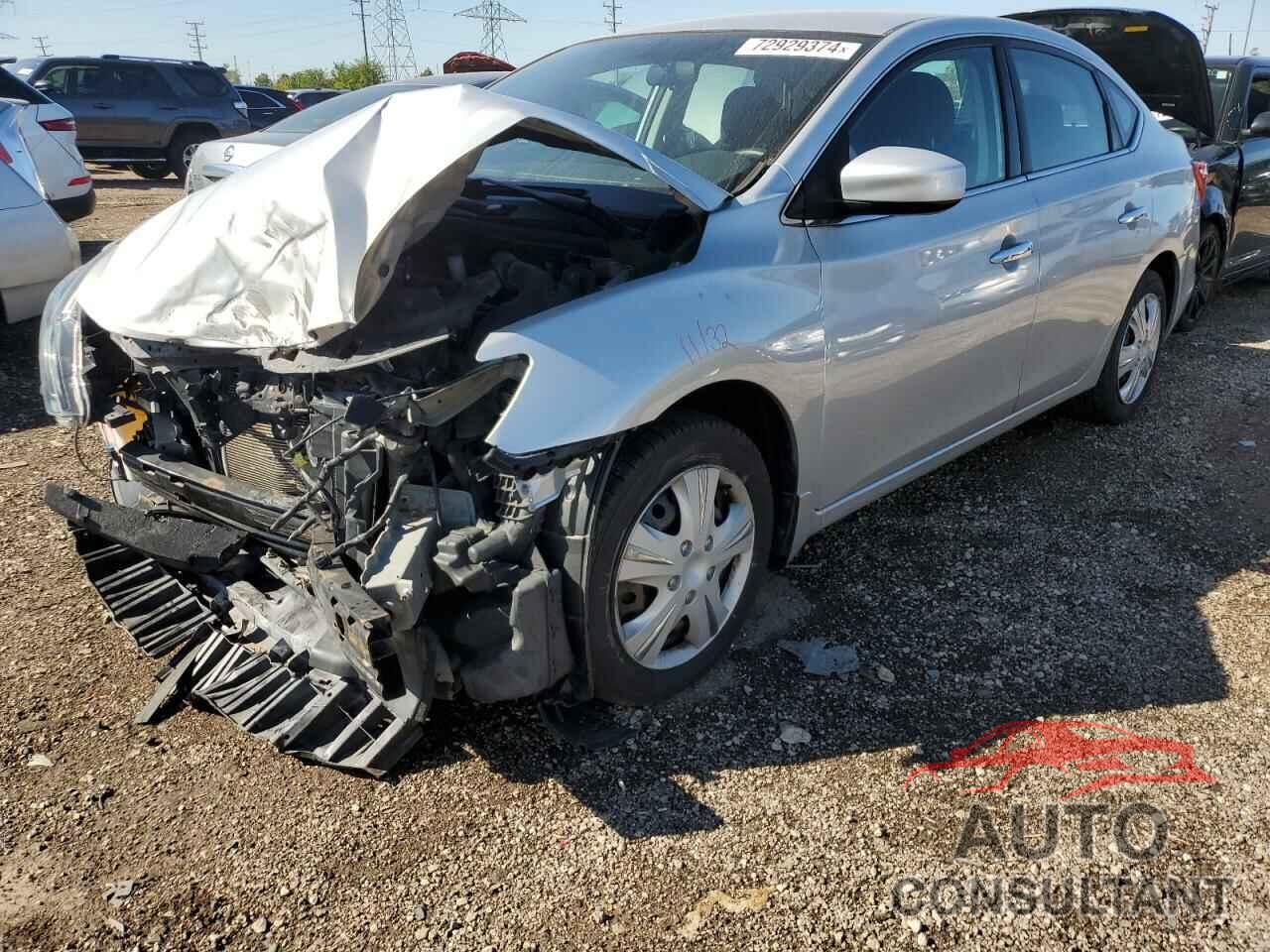 NISSAN SENTRA 2017 - 3N1AB7AP9HY336754