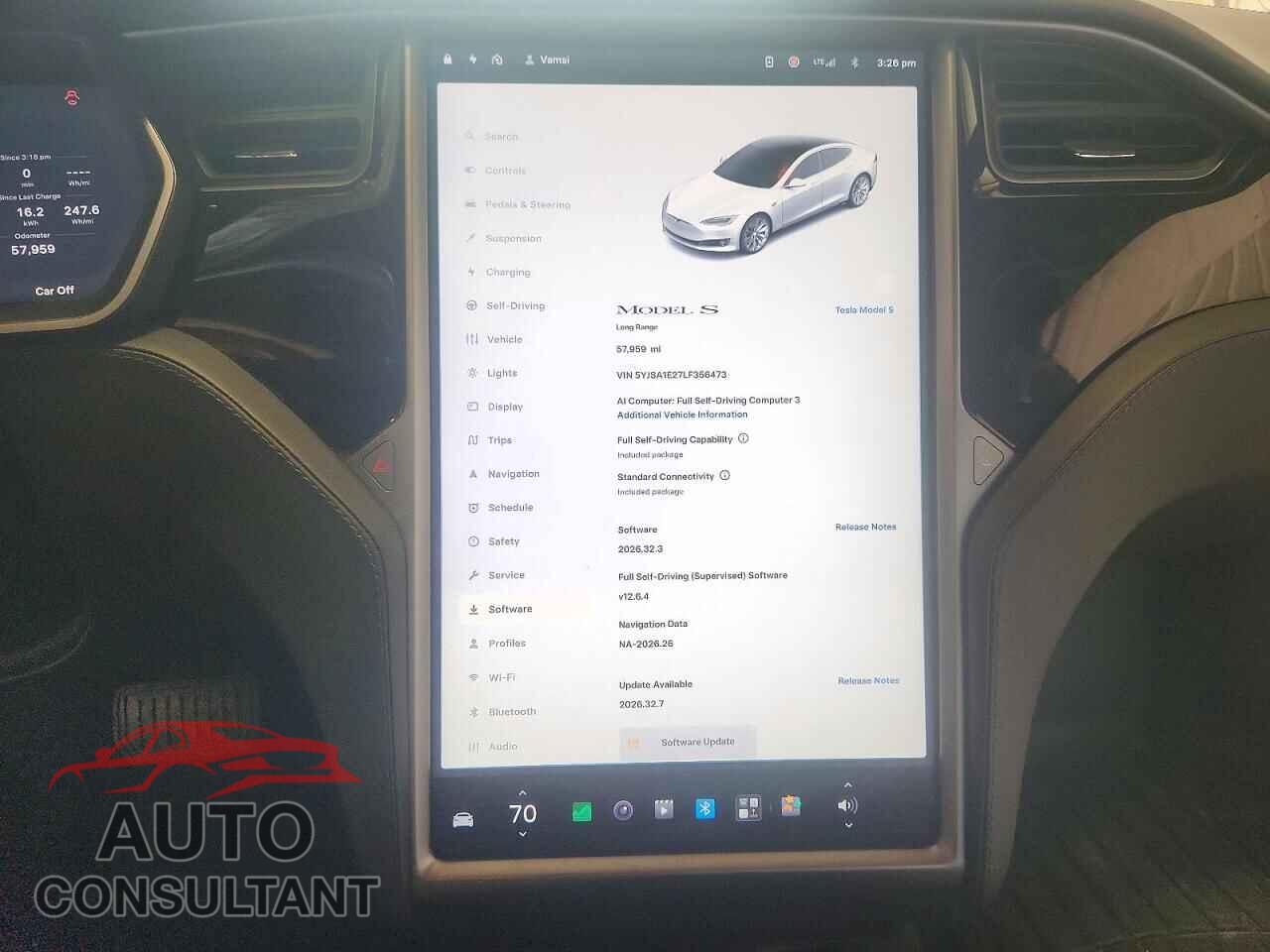 TESLA MODEL S 2020 - 5YJSA1E27LF356473