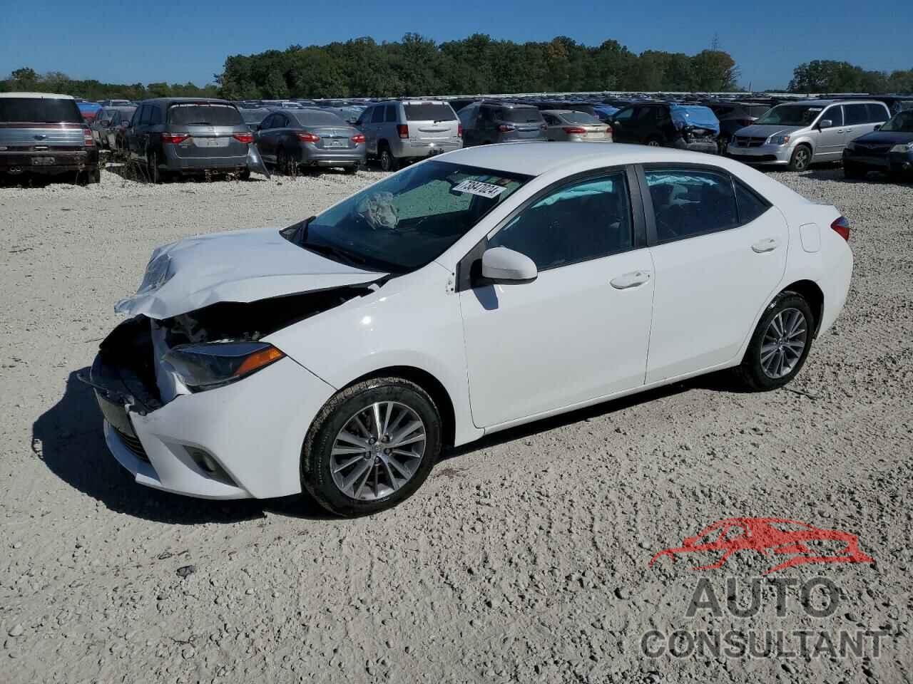 TOYOTA COROLLA 2016 - 2T1BURHE2GC650661