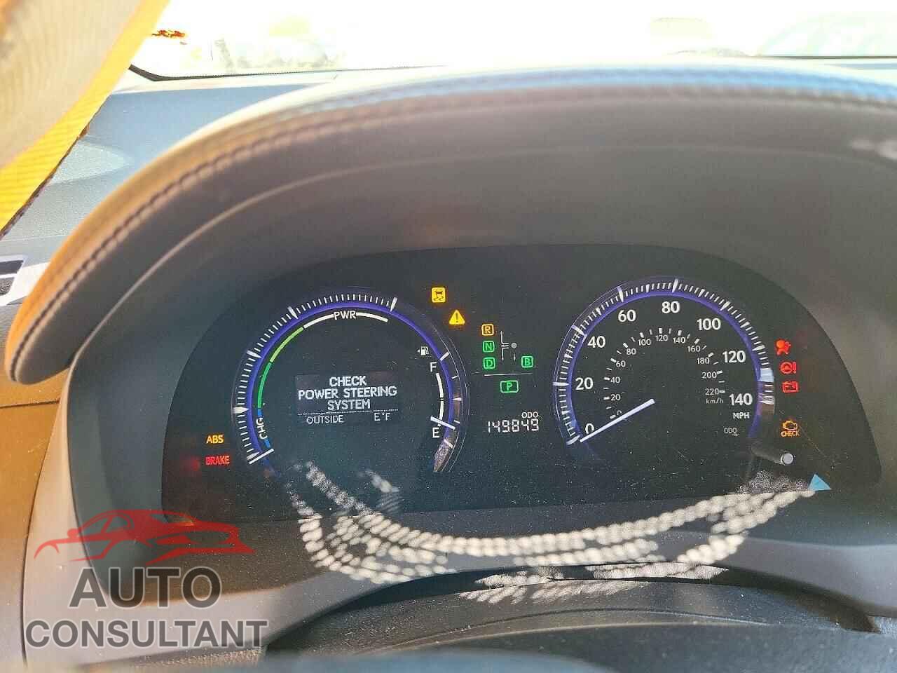 LEXUS HS 2011 - JTHBB1BA8B2046776