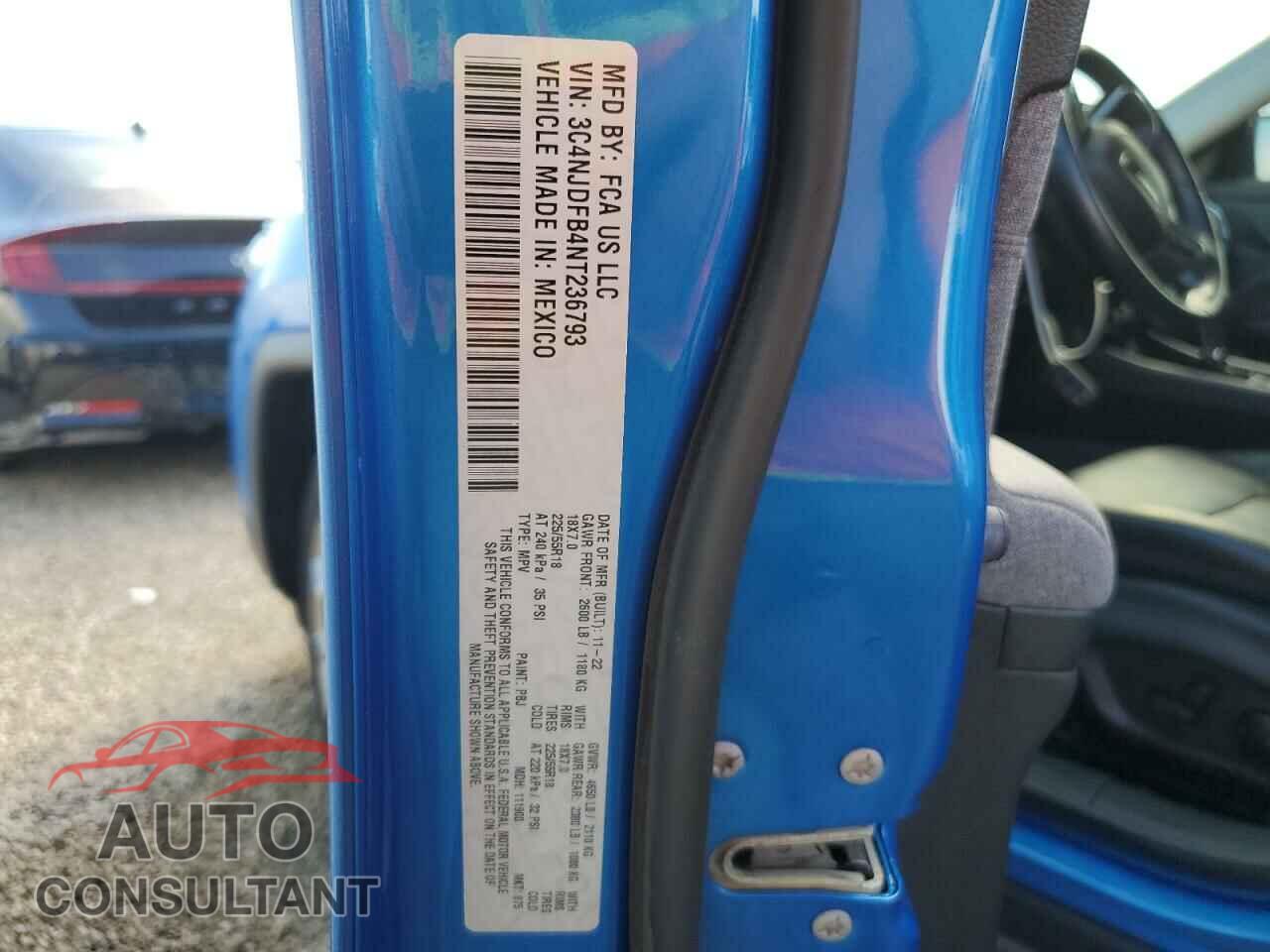 JEEP COMPASS 2022 - 3C4NJDFB4NT236793