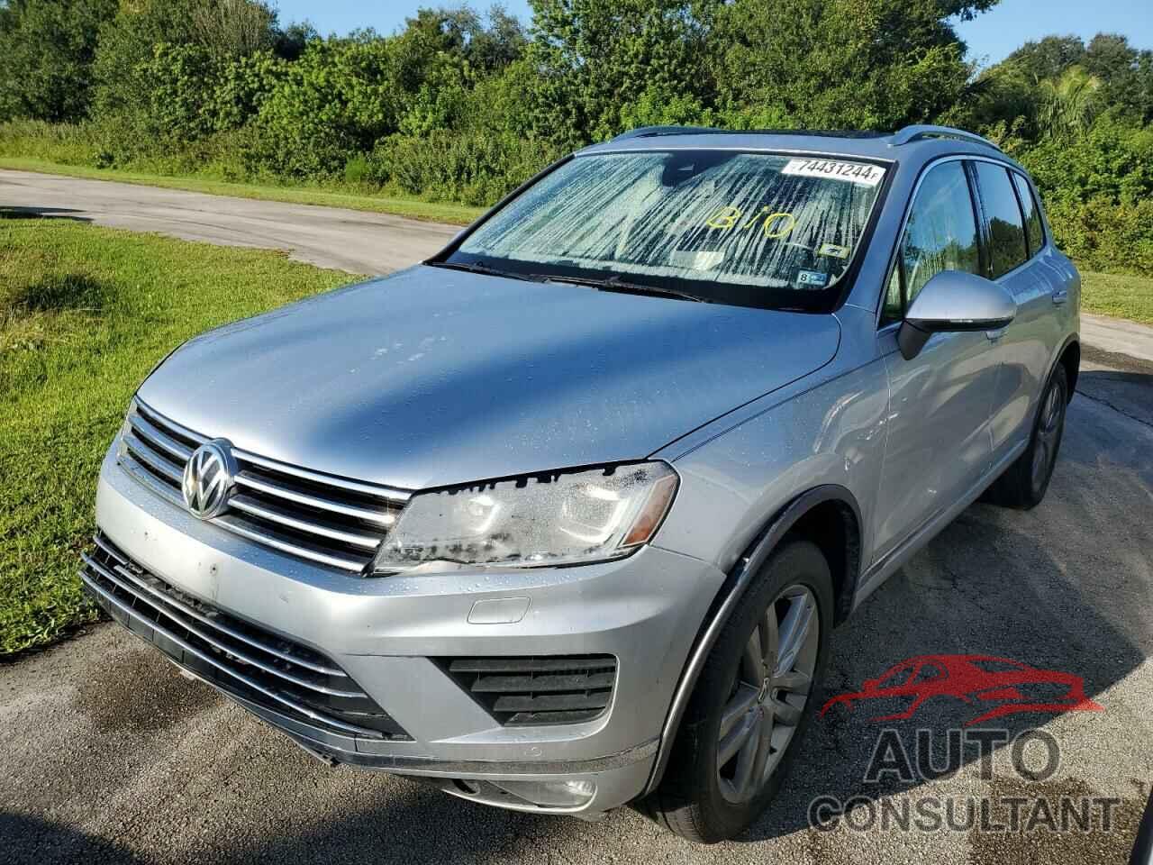 VOLKSWAGEN TOUAREG TD 2016 - WVGEP9BP9GD002523