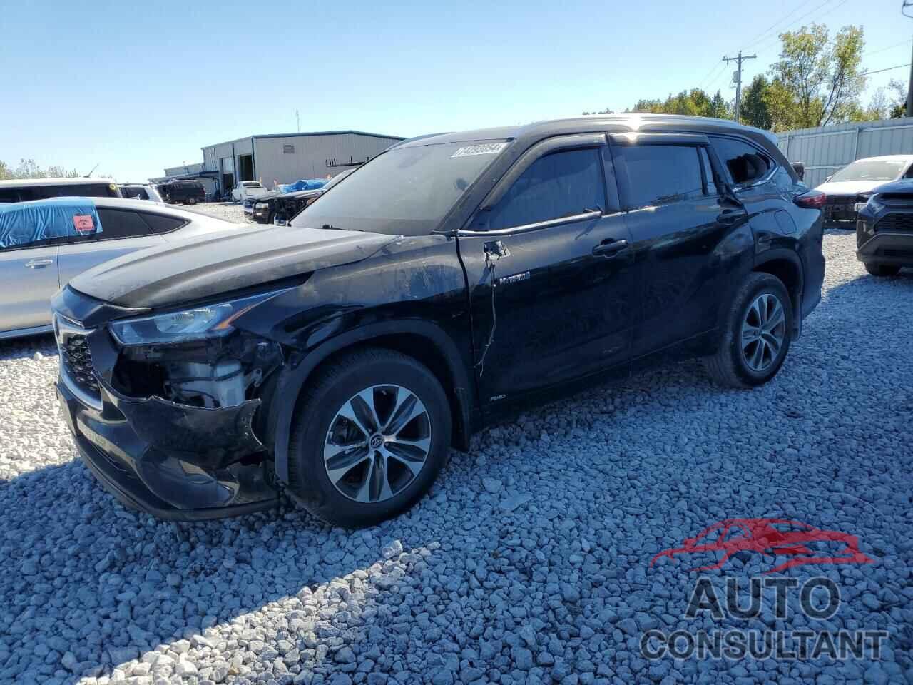 TOYOTA HIGHLANDER 2020 - 5TDGBRCH9LS510993