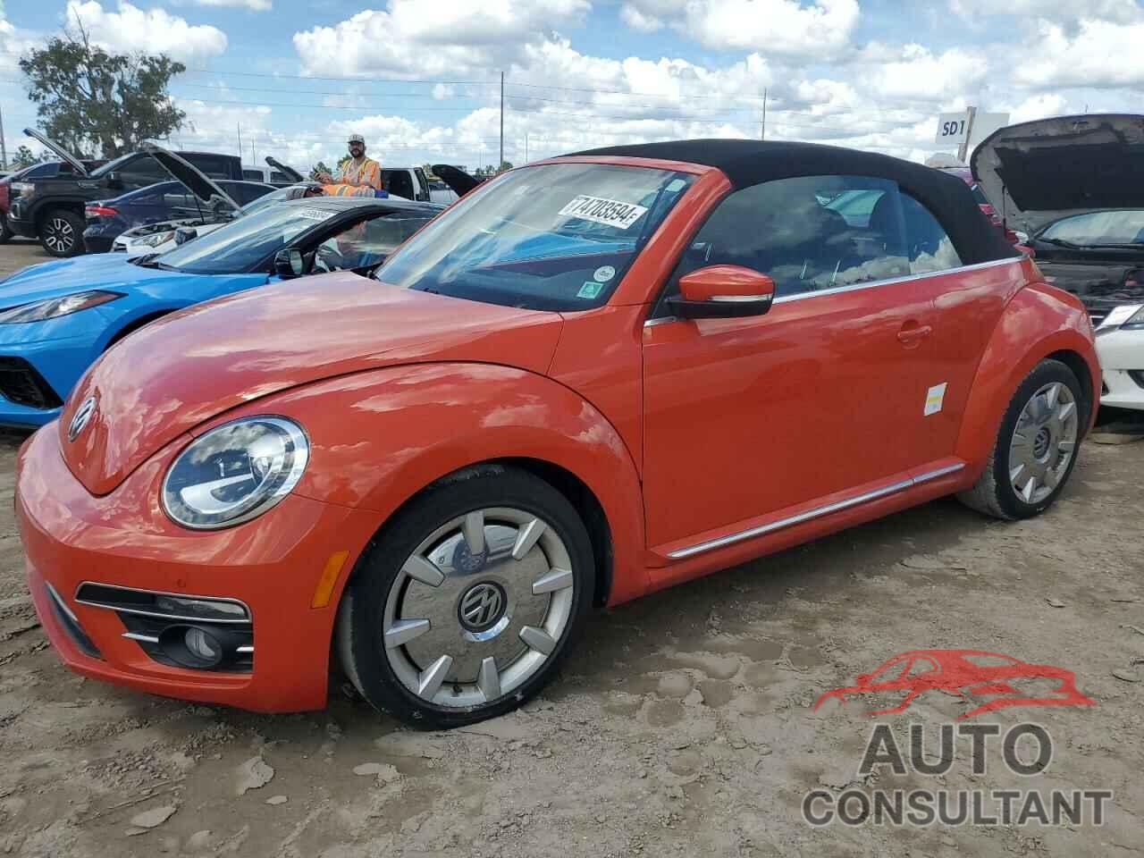 VOLKSWAGEN BEETLE 2019 - 3VW5DAAT3KM510932