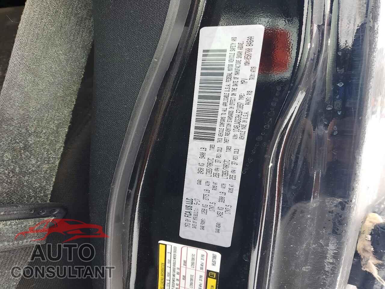 JEEP WRANGLER 2017 - 1C4BJWDG3HL671897