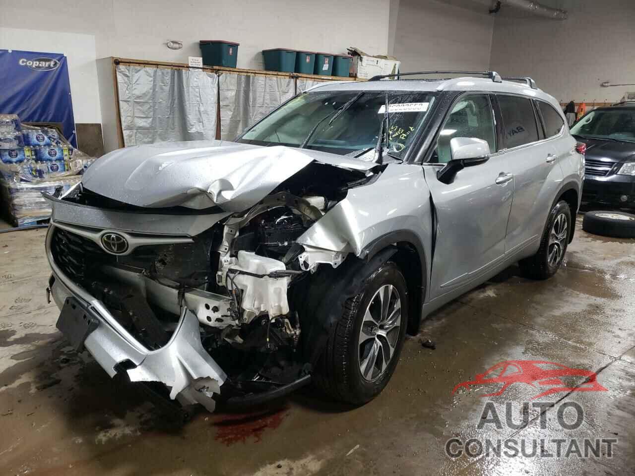 TOYOTA HIGHLANDER 2022 - 5TDGZRBH1NS249844