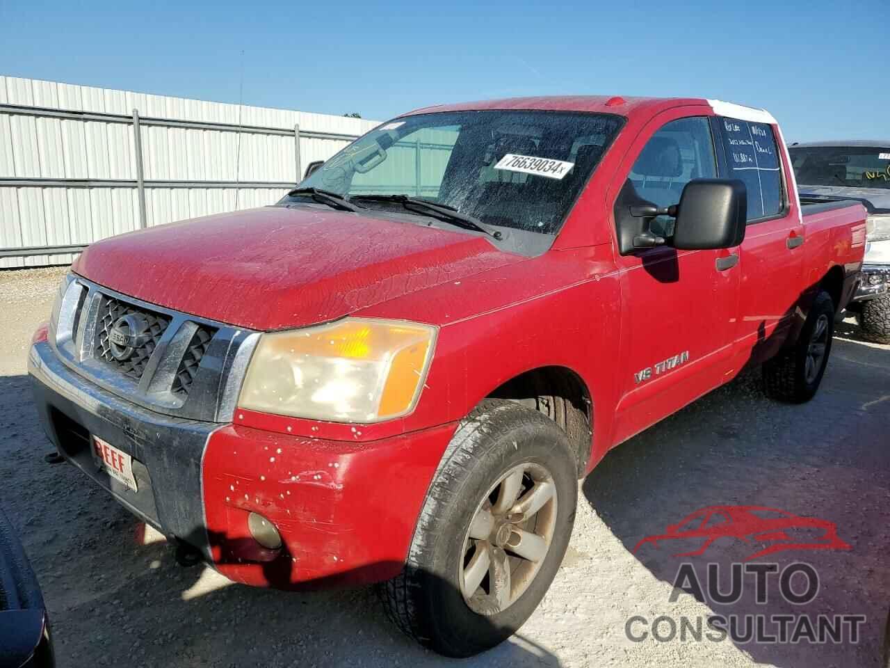 NISSAN TITAN 2012 - 1N6BA0EC7CN315617