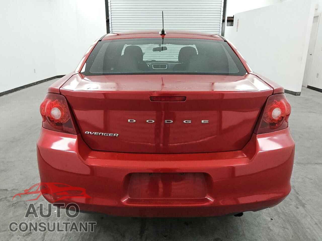 DODGE AVENGER 2012 - 1C3CDZAB2CN167655