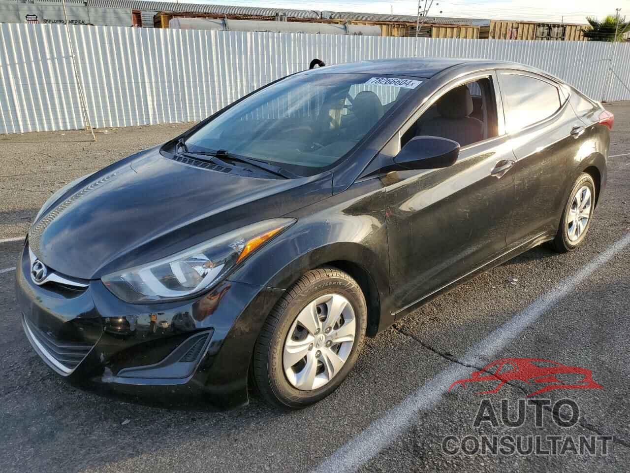 HYUNDAI ELANTRA 2016 - 5NPDH4AEXGH698092