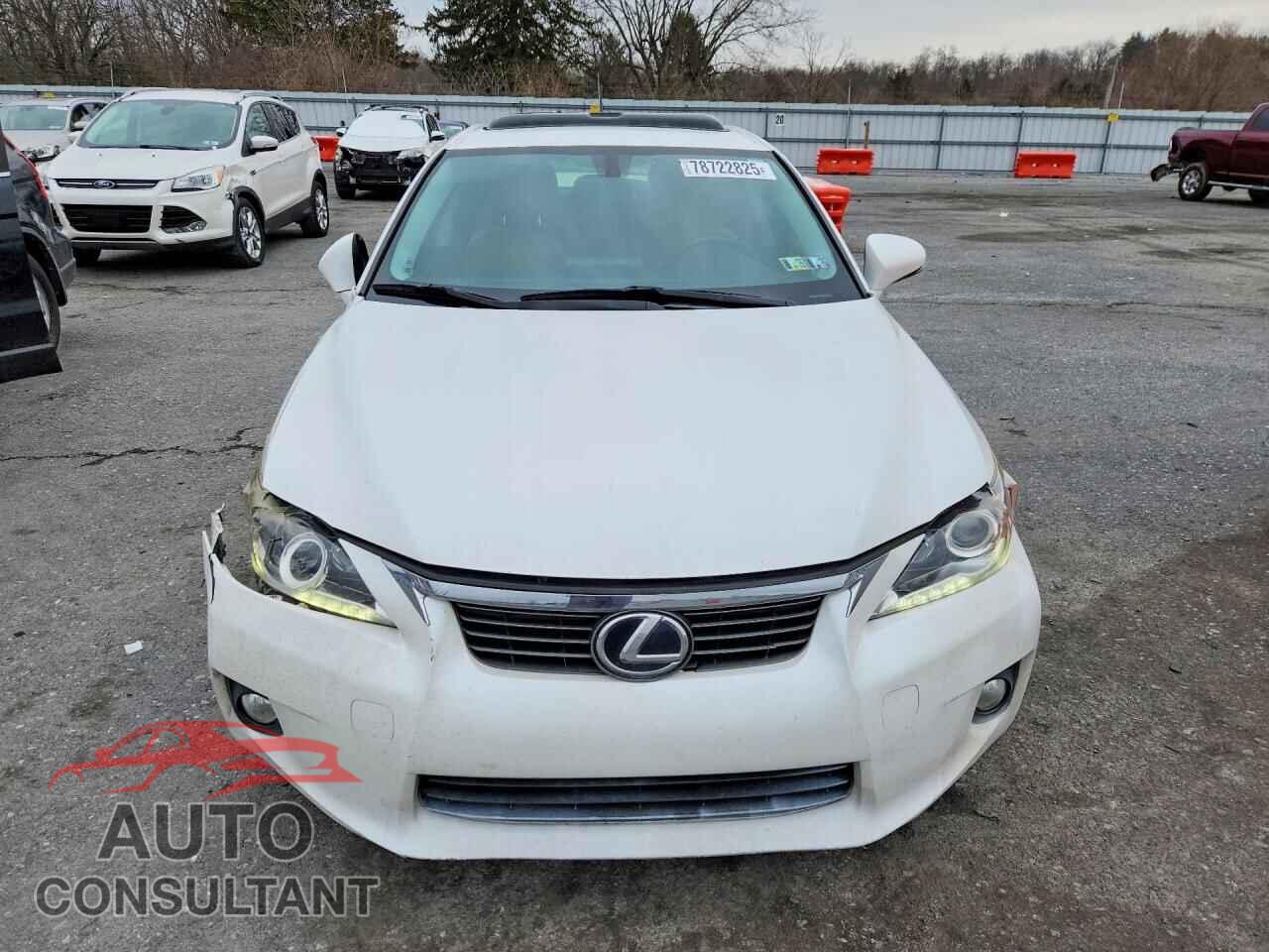 LEXUS CT 200 2013 - JTHKD5BH7D2170927